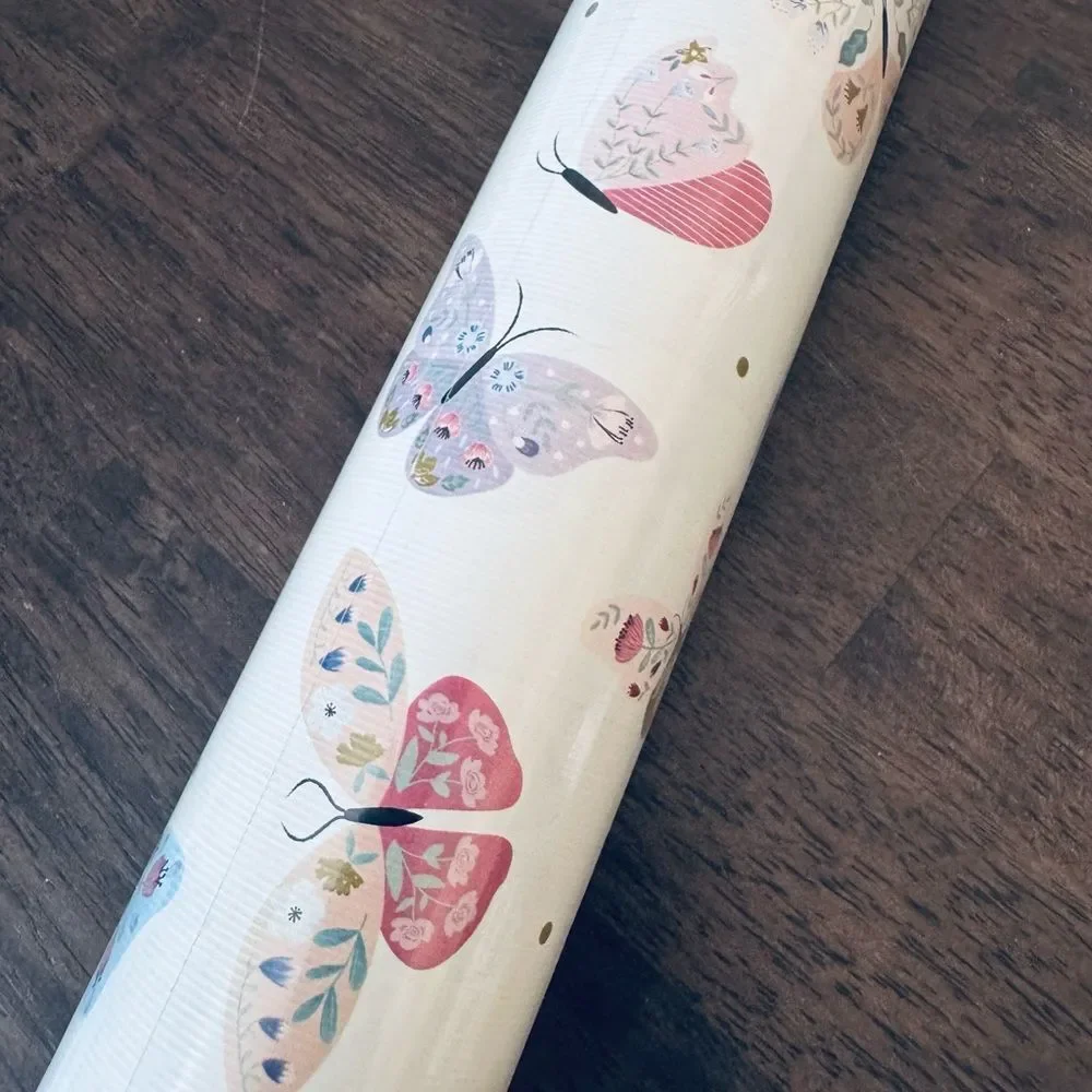 Floral Butterflies Premium Gift Wrap Wrapping Paper Roll